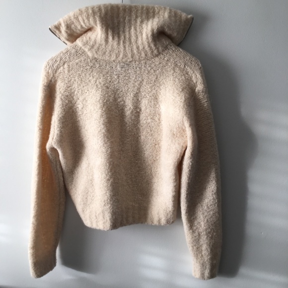 Wilfred Free Gwyneth sweater zip wool alpaca sz xs - Picture 4 of 7